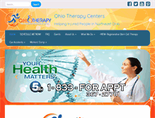 Tablet Screenshot of ohiotherapycenters.com